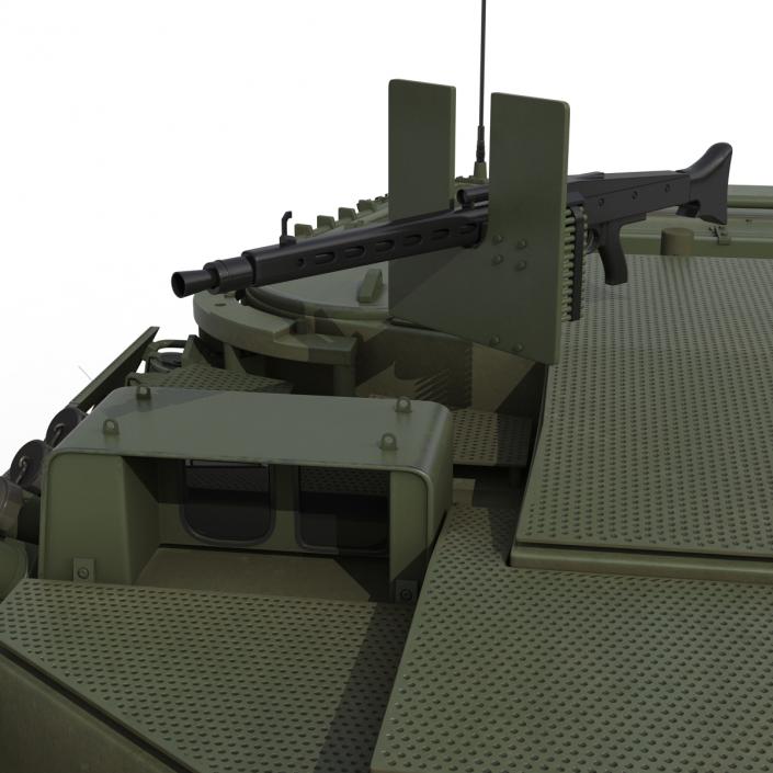 3D Wheeled Tank Destroyer B1 Centauro Rigged