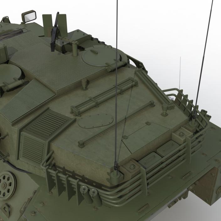 3D Wheeled Tank Destroyer B1 Centauro Rigged