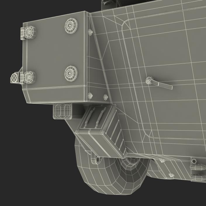 3D Wheeled Tank Destroyer B1 Centauro Rigged