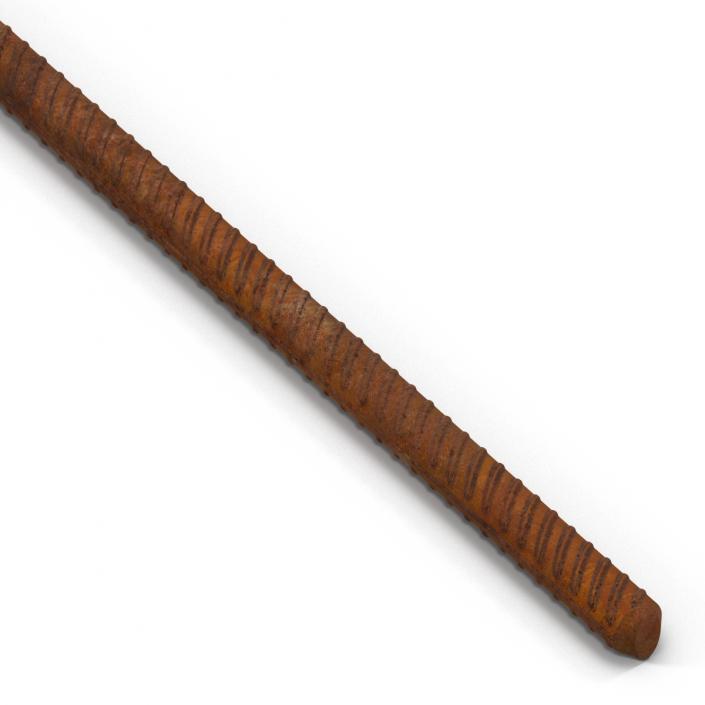 Sreel Rusty Rebar 3 3D model