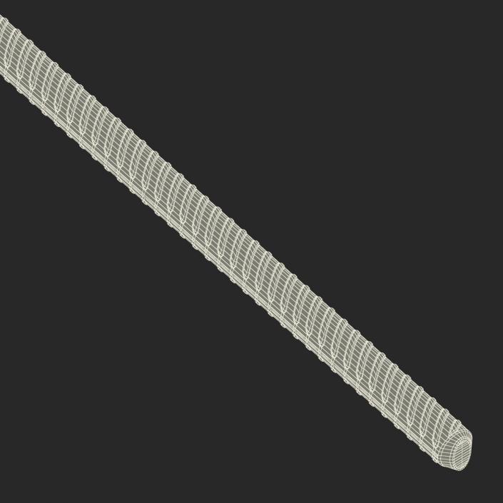 Sreel Rusty Rebar 3 3D model