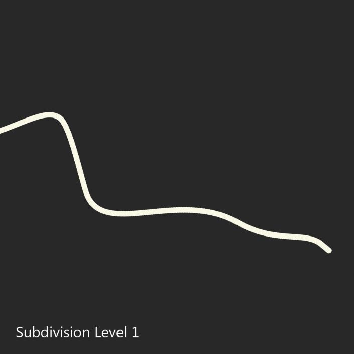 Steel Rusty Rebar 5 3D model