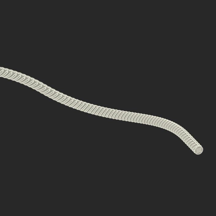 Steel Rusty Rebar 5 3D model