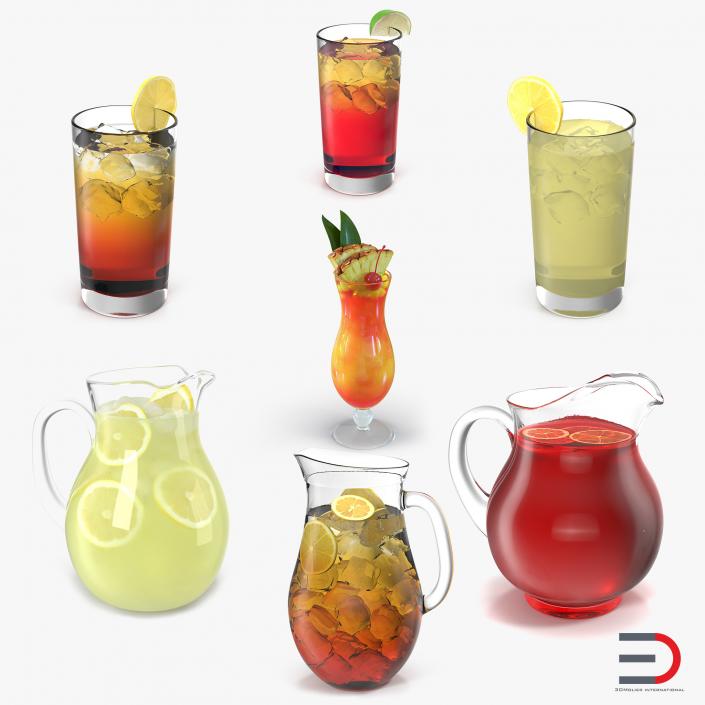 3D model Beverages Collection