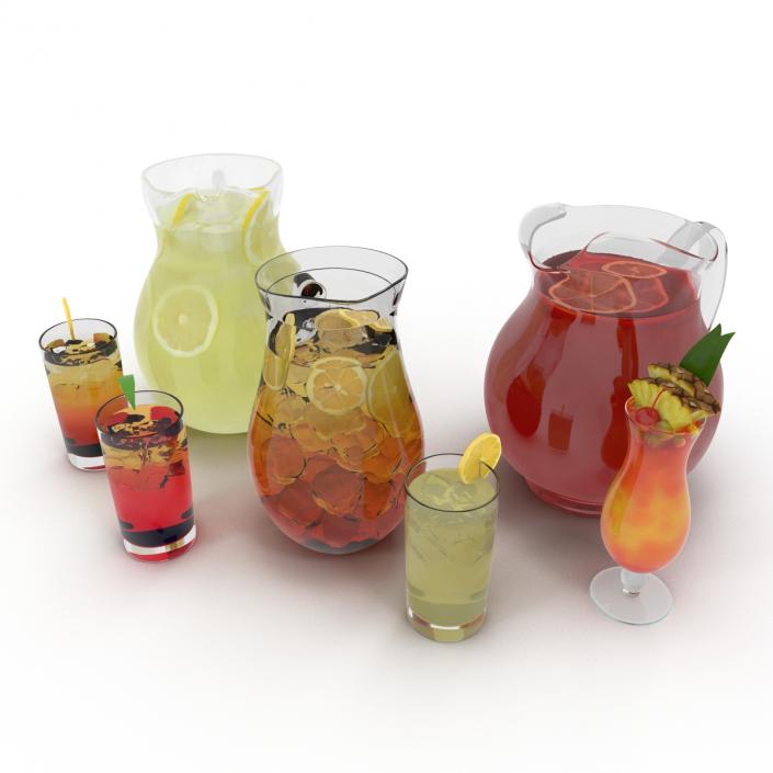 3D model Beverages Collection