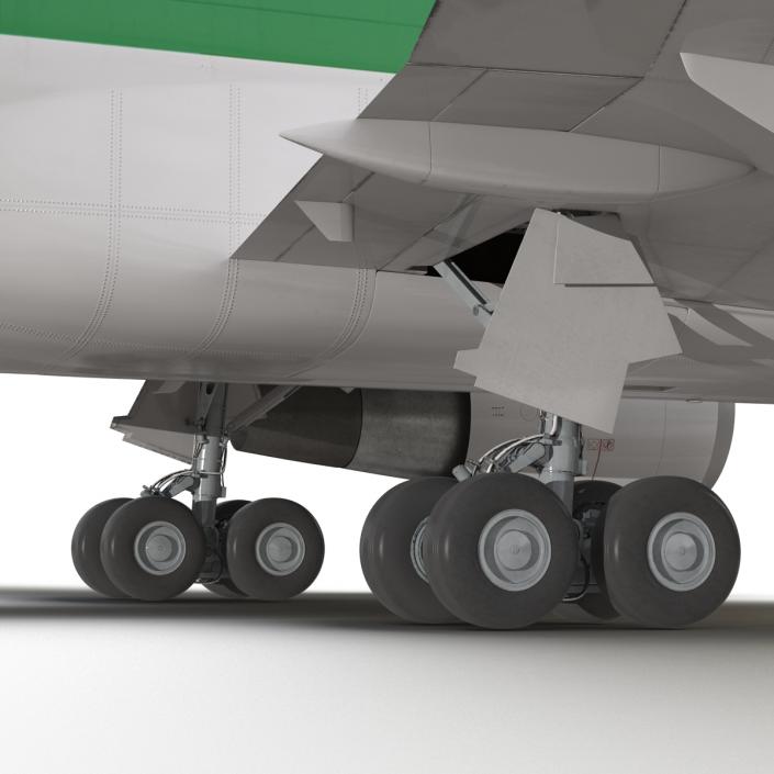 3D model Boeing 767-200 Alitalia Rigged