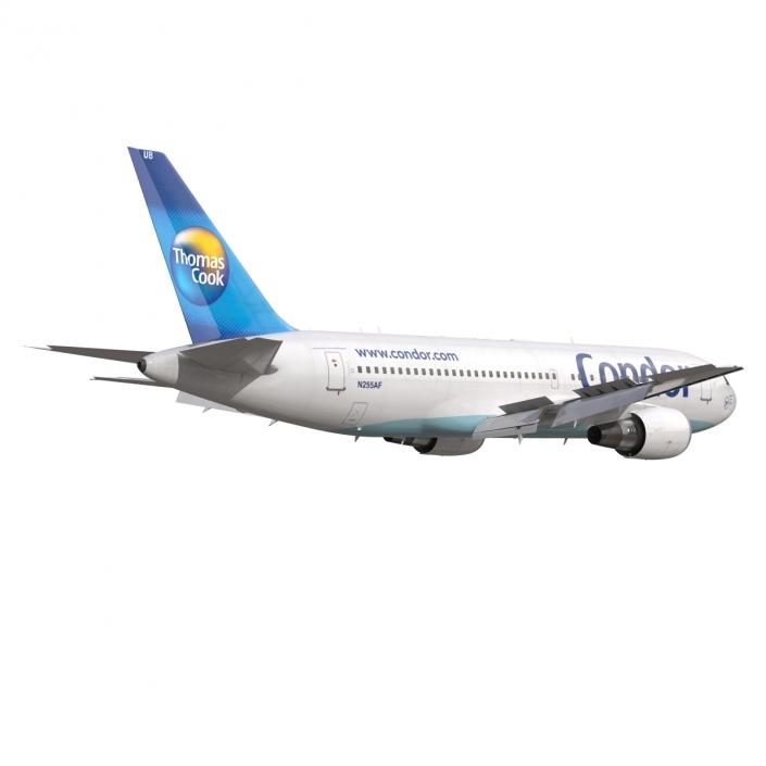 Boeing 767-200 Condor Flugdienst Rigged 3D model