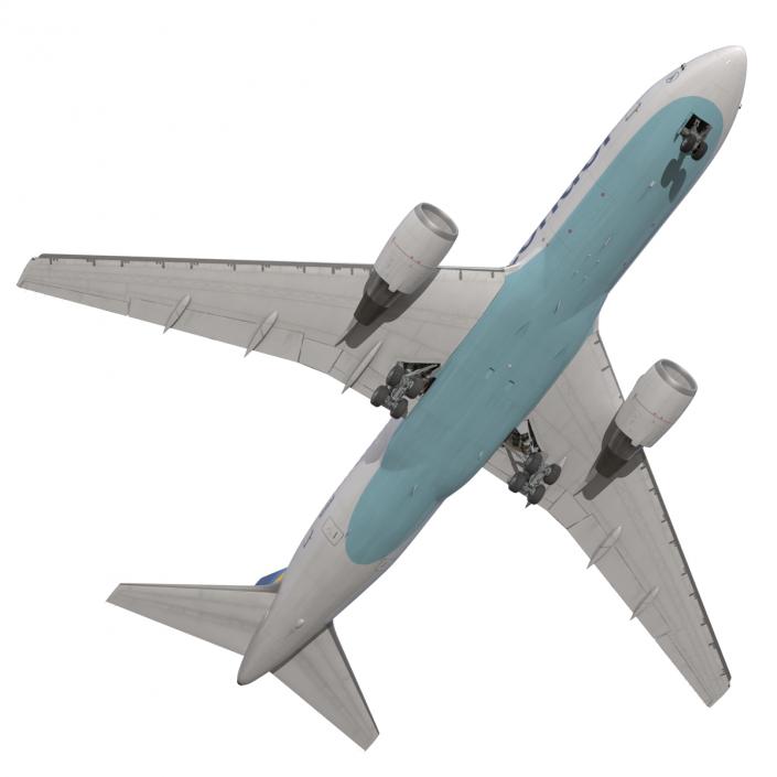 Boeing 767-200 Condor Flugdienst Rigged 3D model