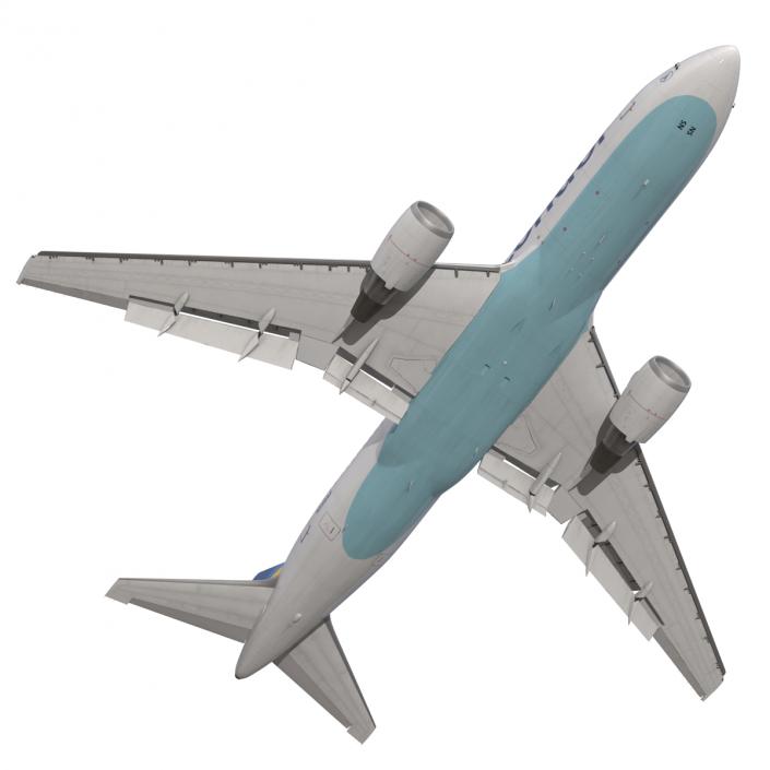 Boeing 767-200 Condor Flugdienst Rigged 3D model