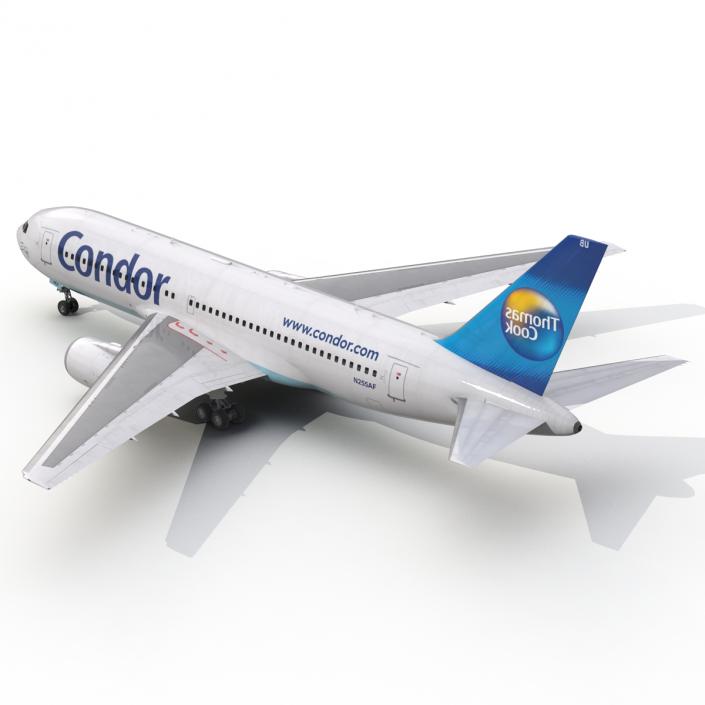 Boeing 767-200 Condor Flugdienst Rigged 3D model