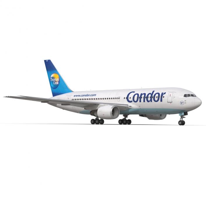 Boeing 767-200 Condor Flugdienst Rigged 3D model