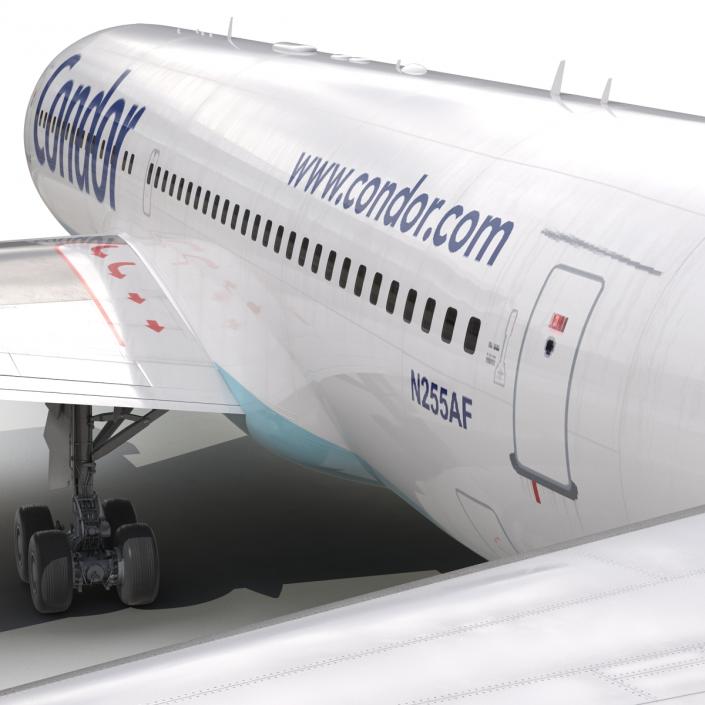 Boeing 767-200 Condor Flugdienst Rigged 3D model