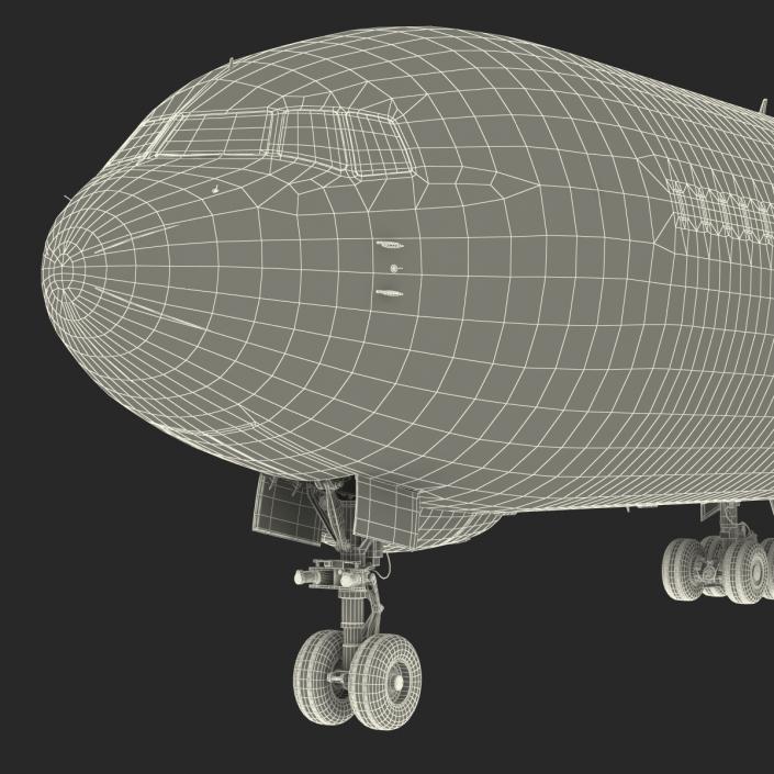 Boeing 767-200 Condor Flugdienst Rigged 3D model