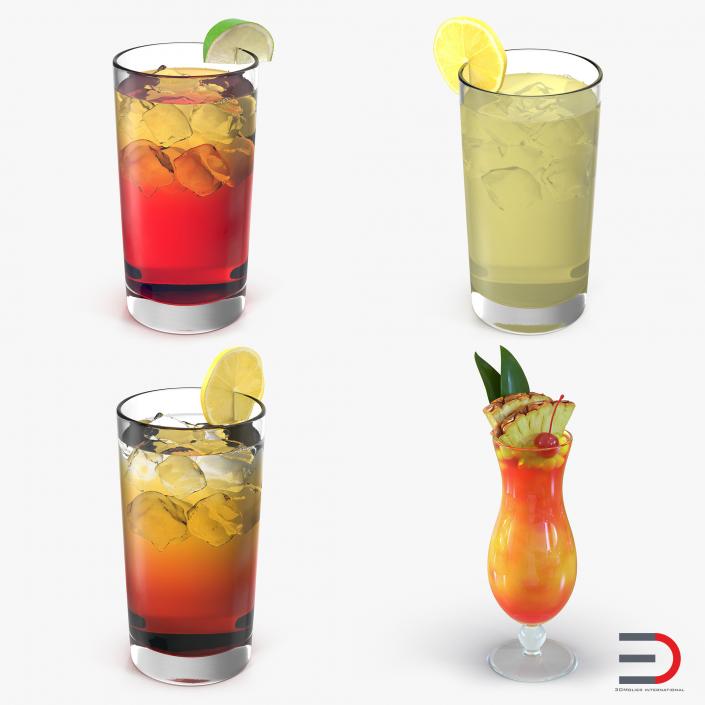 3D model Cocktails Collection