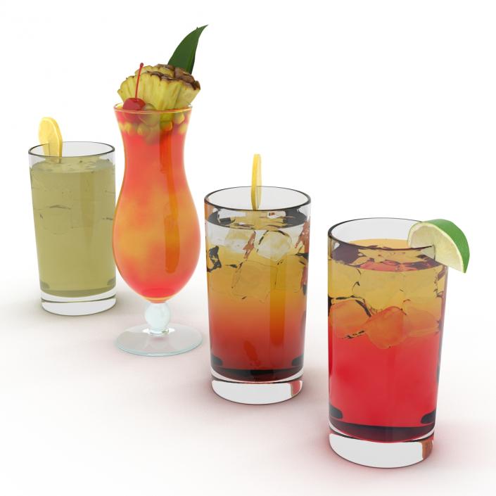 3D model Cocktails Collection