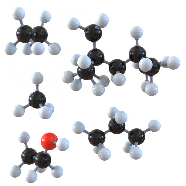 3D model Molecules Collection