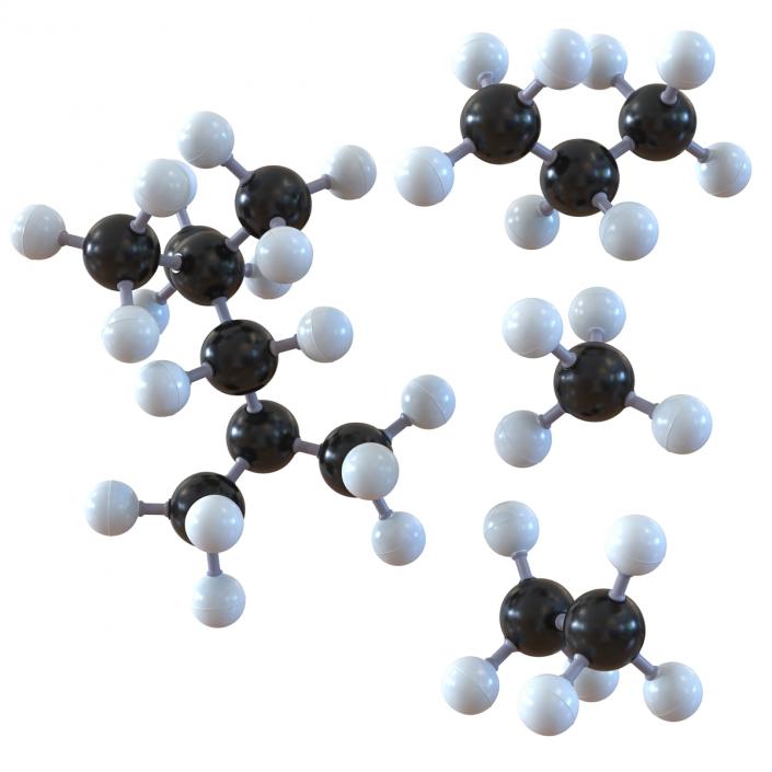 3D model Molecules Collection