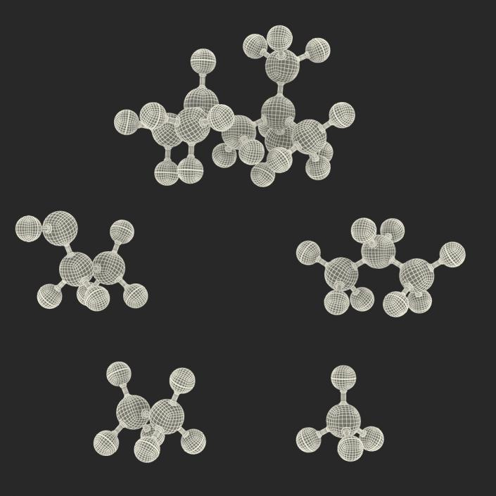 3D model Molecules Collection