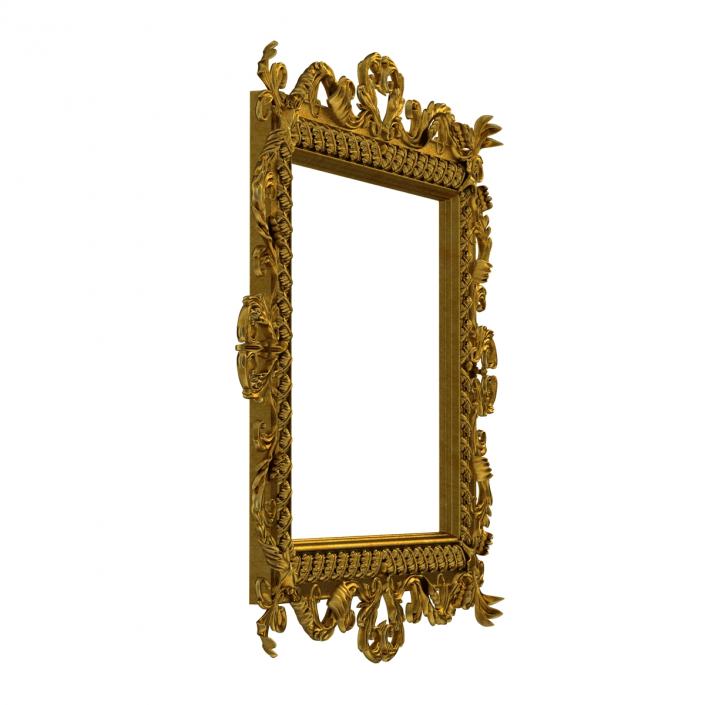 3D Baroque Picture Frame