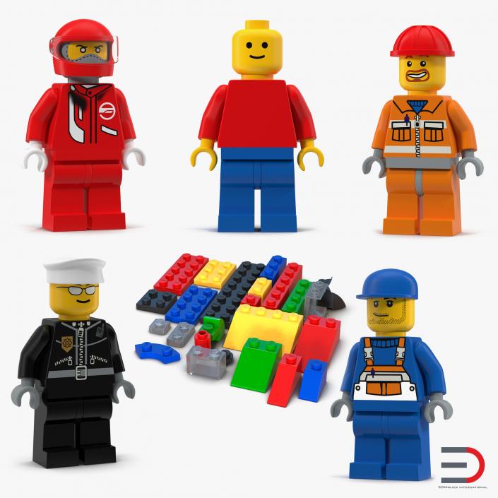 3D model Lego Collection