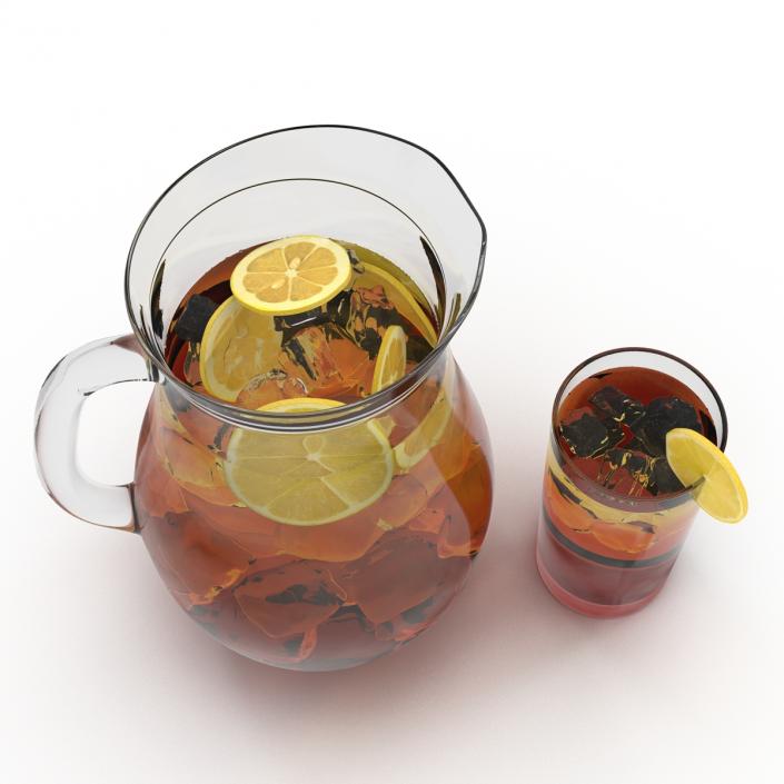 Iced Tea Collection 3D model