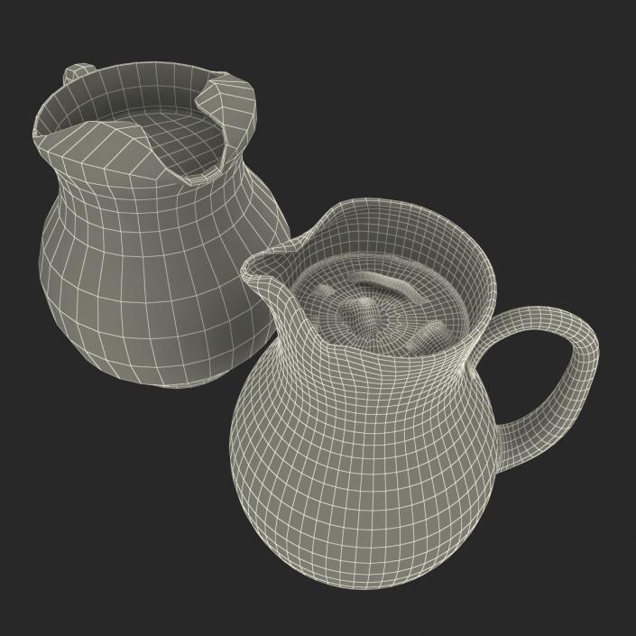 Pitchers Collection 3D model