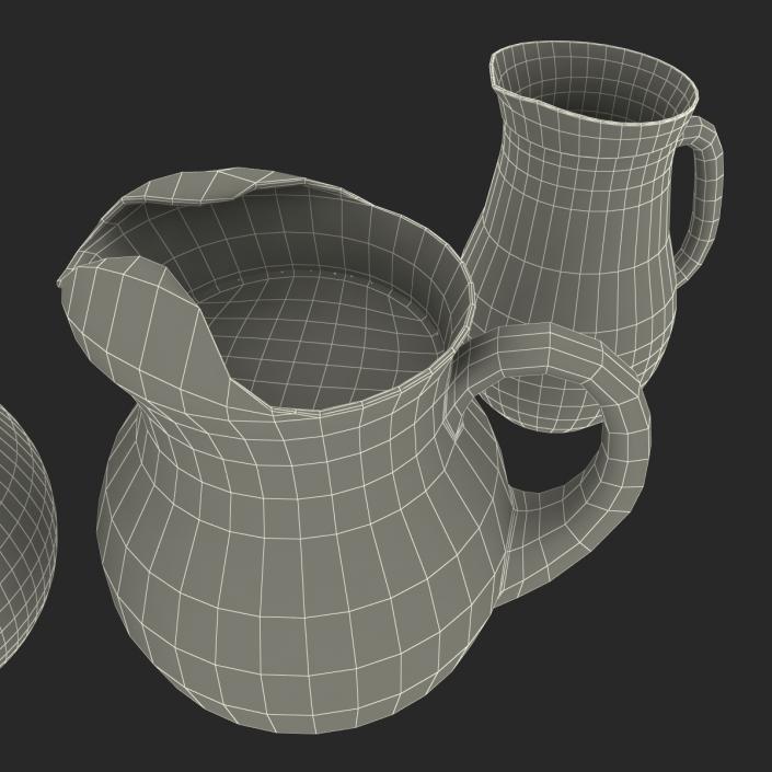 Pitchers Collection 3D model