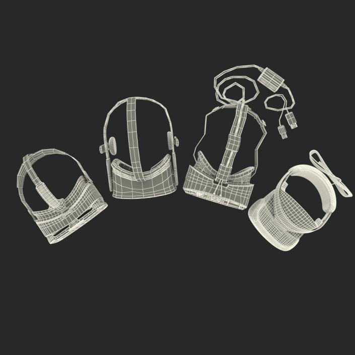 Virtual Reality Goggles Collection 3D model