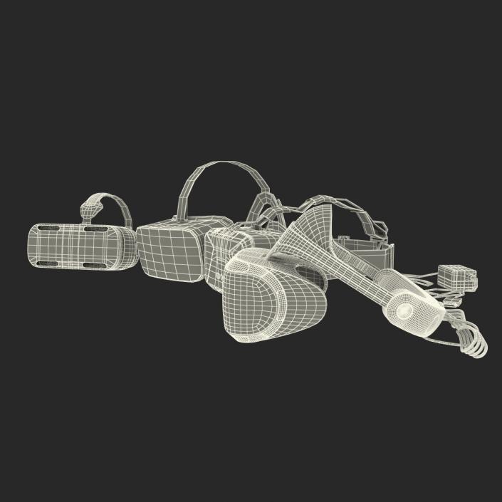 Virtual Reality Goggles Collection 3D model