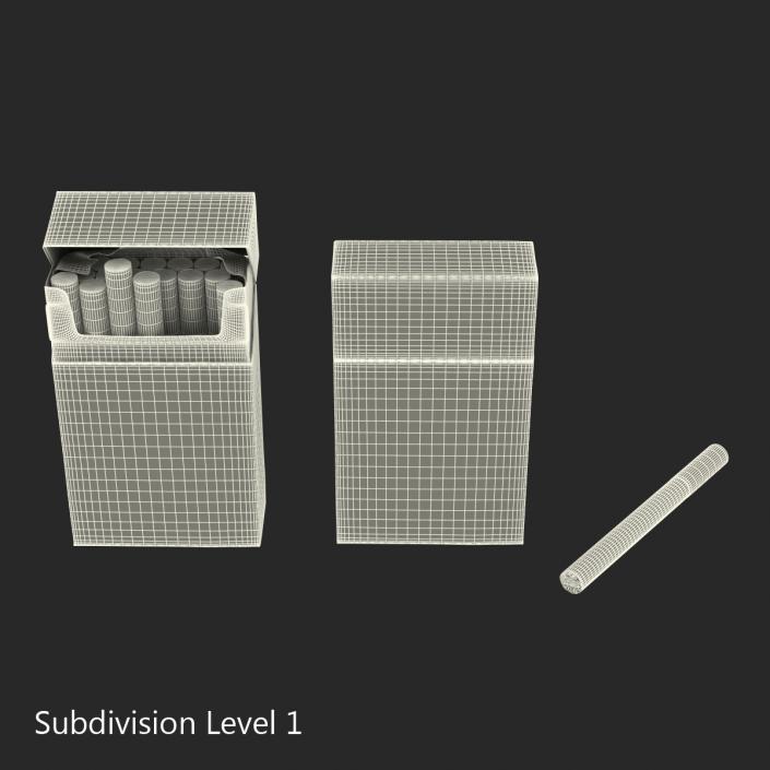 3D model Cigarettes Marlboro Collection