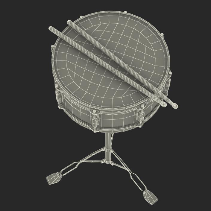 Snare Drum Set 3D model