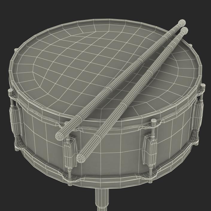 Snare Drum Set 3D model