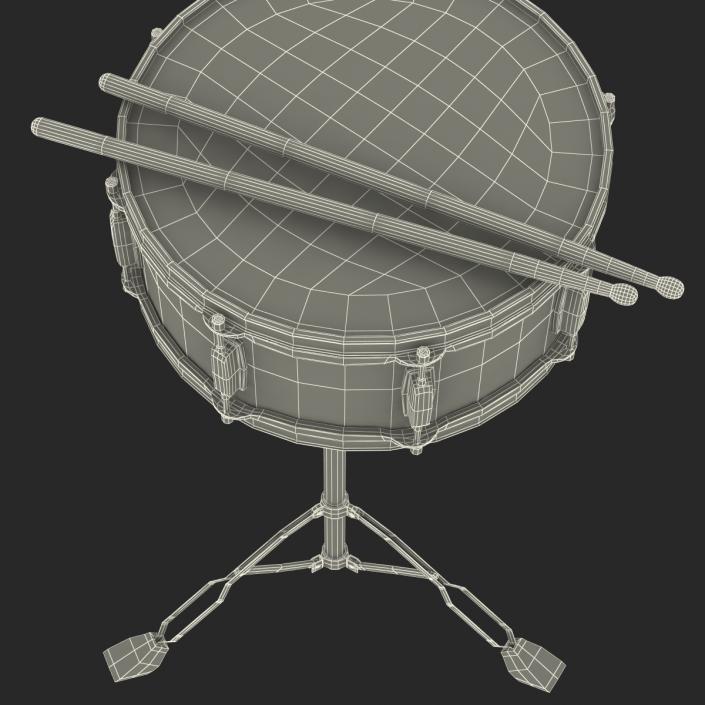 Snare Drum Set 3D model