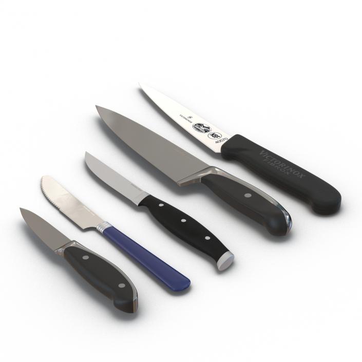 Knives Collection 3D