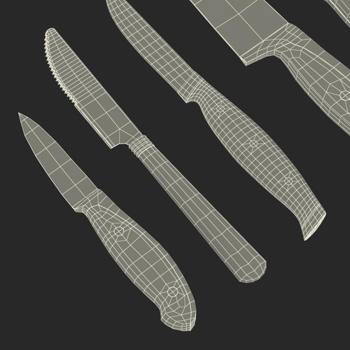 Knives Collection 3D