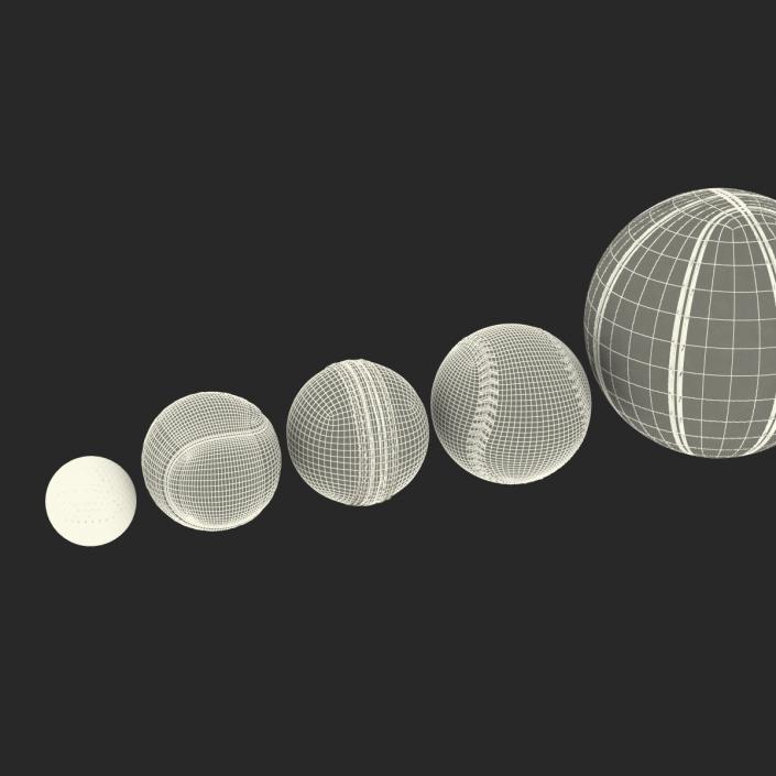 Sport Balls 3D Models Collection 3 3D model