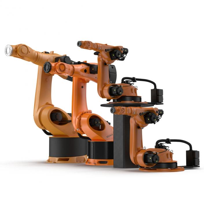 Kuka Robots Collection 4 3D model