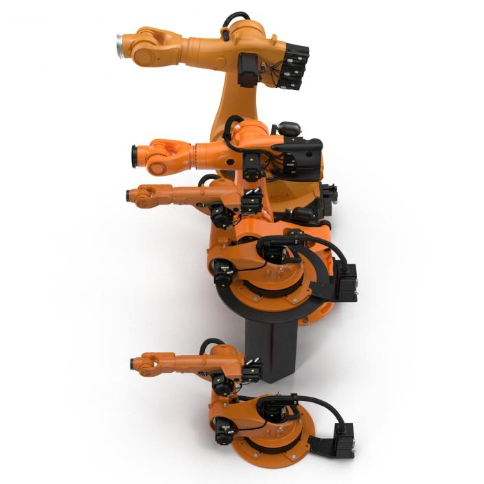 Kuka Robots Collection 4 3D model