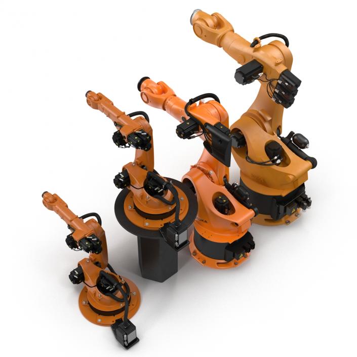 Kuka Robots Collection 4 3D model