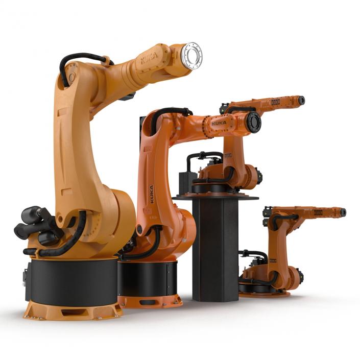 Kuka Robots Collection 4 3D model