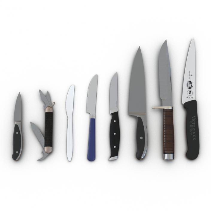 Knives Collection 2 3D model