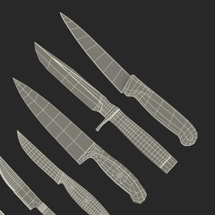 Knives Collection 2 3D model