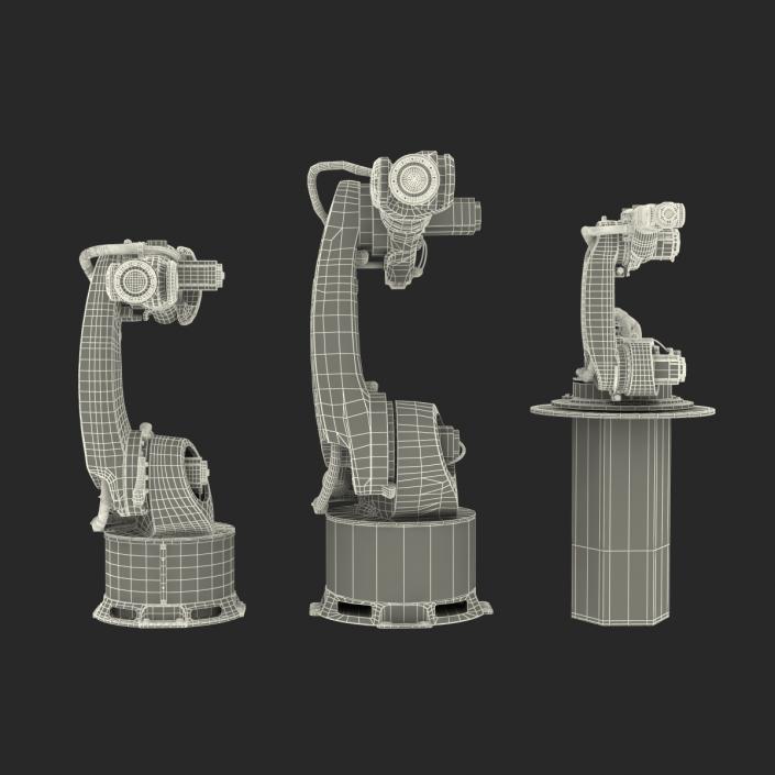 3D Kuka Robots Rigged Collection 4