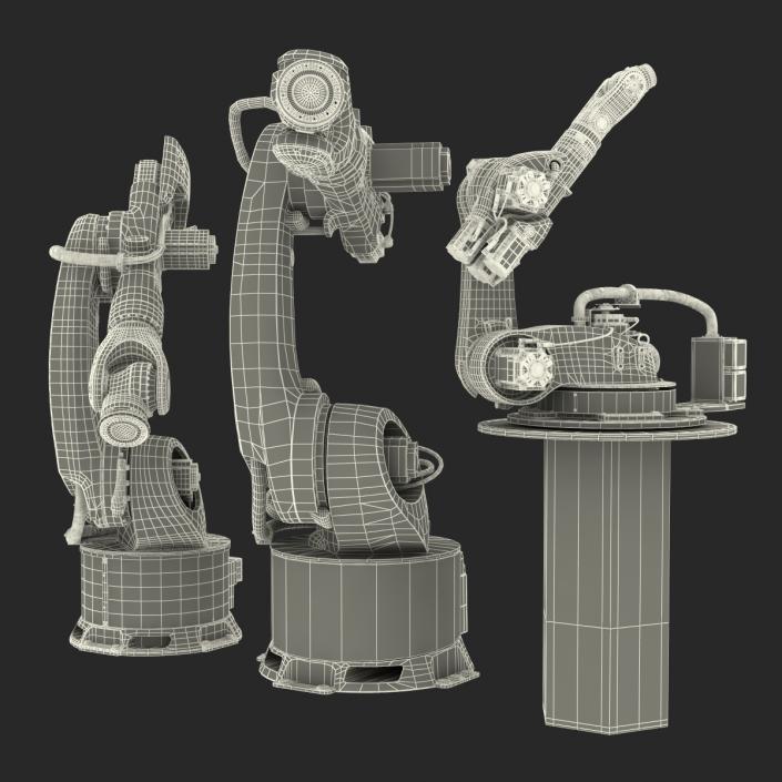 3D Kuka Robots Rigged Collection 4