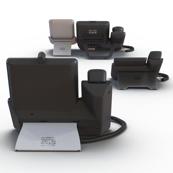 3D Cisco IP Phones Collection 3 model