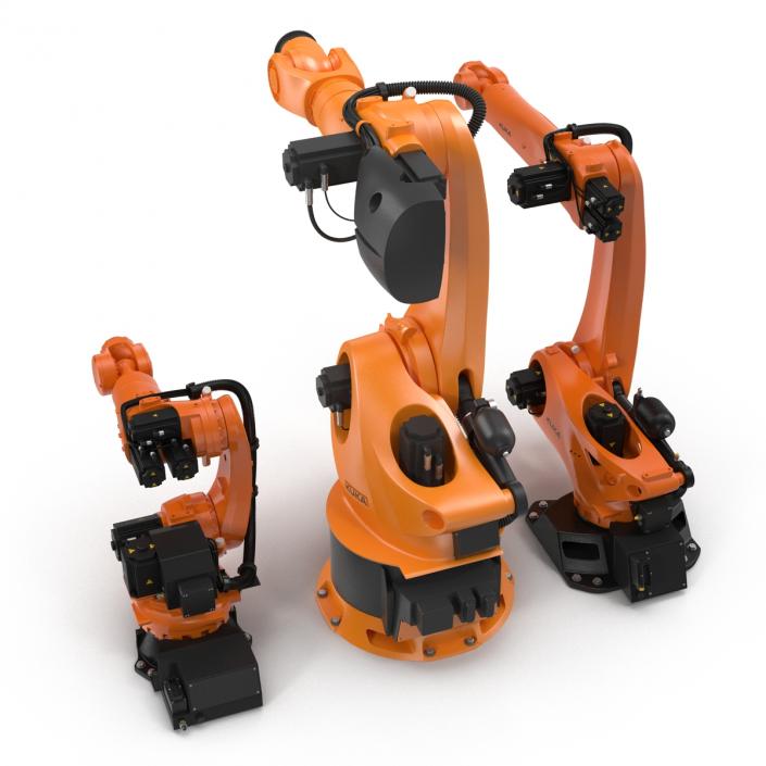 Kuka Robots Collection 5 3D model