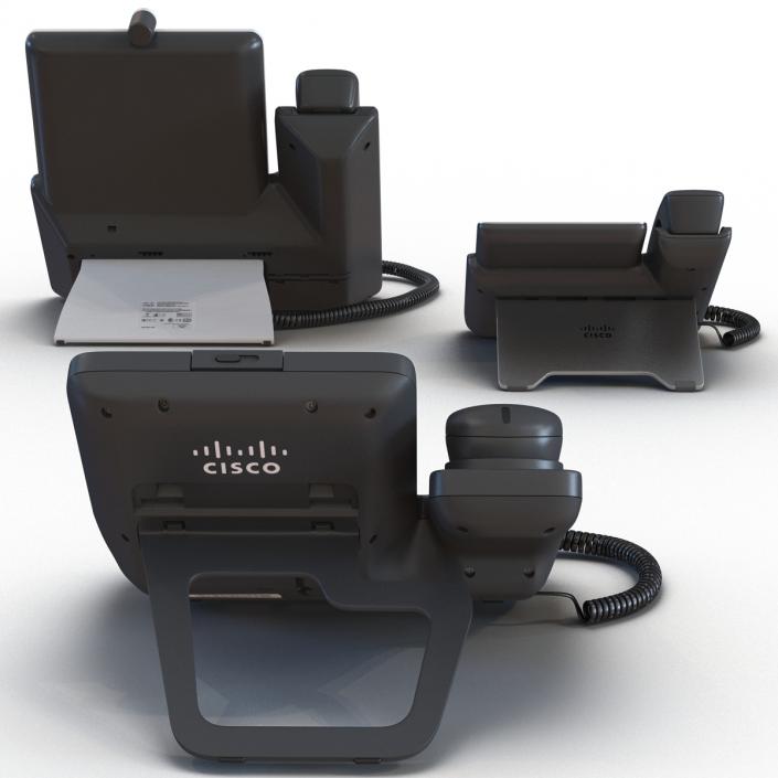 3D Cisco IP Phones Collection 2 model