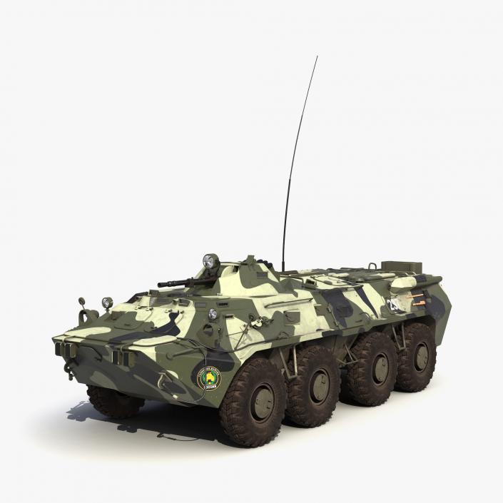 3D model BTR 80