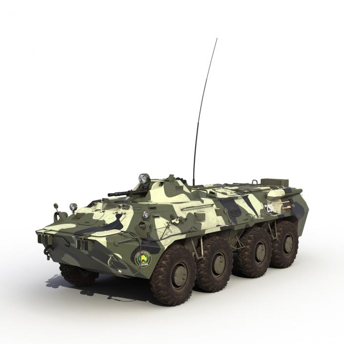 3D model BTR 80