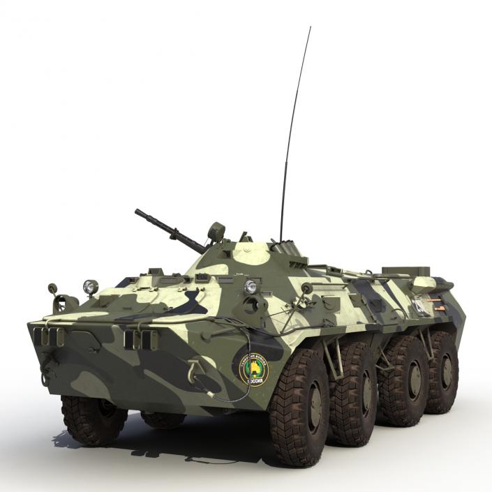 3D model BTR 80